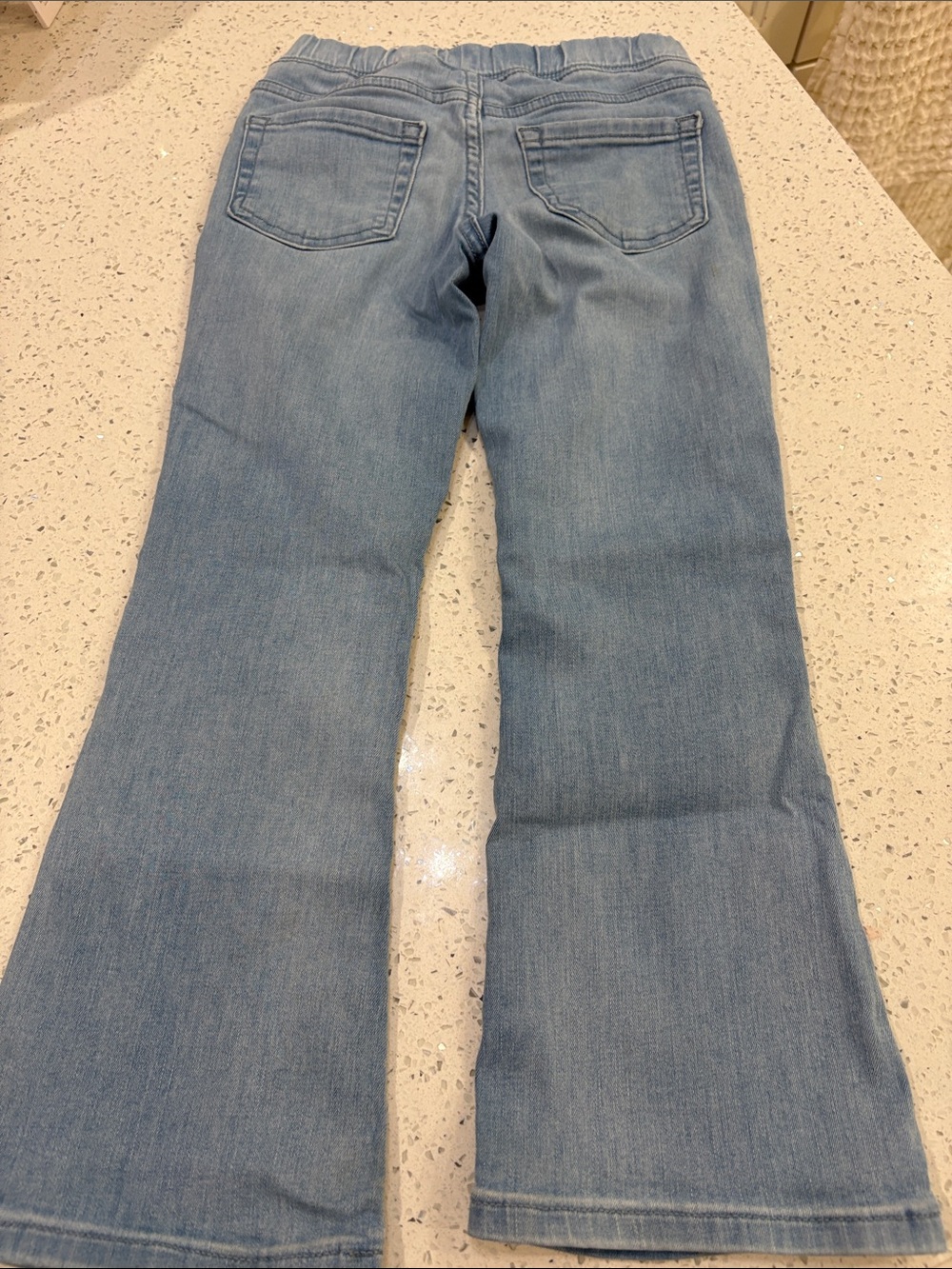 Cat & Jack & Wonder Nation pull up Light, Medium & Dark Blue jeans size 7/8 - Picture 6 of 13